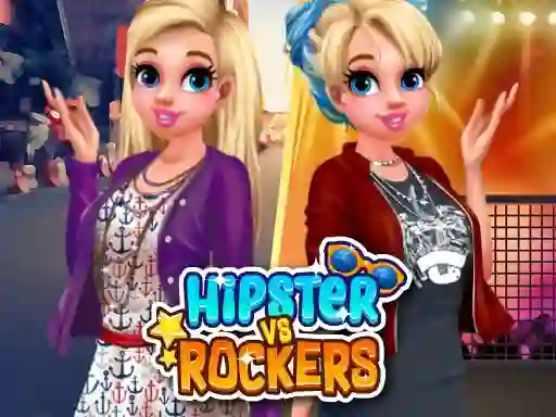 Spil Hipsters vs Rockers online