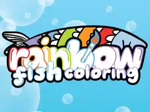 Spil Rainbow Fish Coloring online