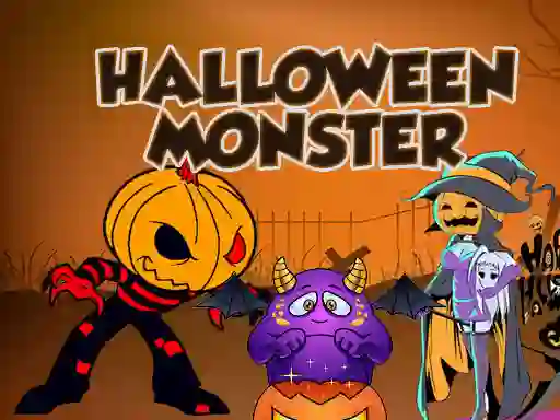 Spil Halloween Monster online