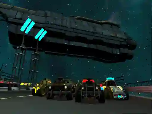 Spil Moon Car Stunt online