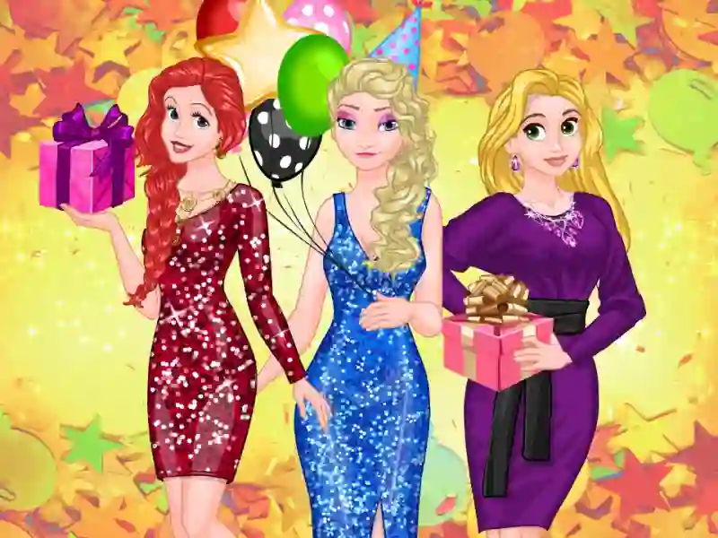 Spil Frosty Princess Party Surprise online