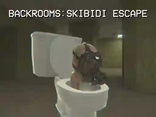 Spil Backrooms: Skibidi Escape online