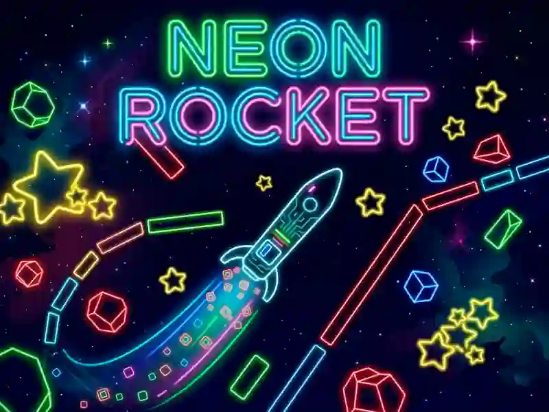 Spil Neon Rocket online
