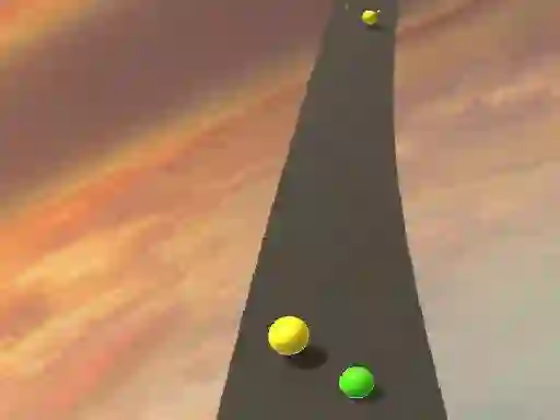 Spil Sky Ball Race online