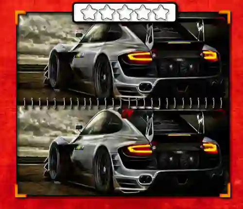Spil Racing Cars 25 Differences online