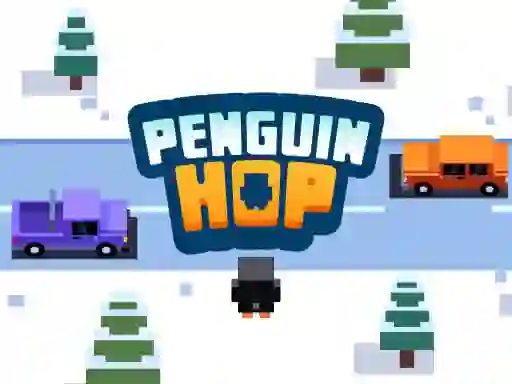 Spil Penguin Hop online