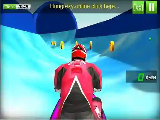 Spil Water Slide Jet Boat Race 3d online
