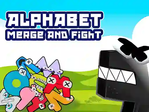 Spil Alphabet Merge And Fight online