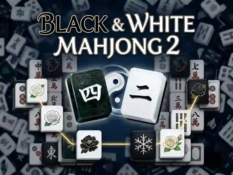 Spil Black & White Mahjong 2 online