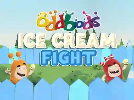 Spil Oddbods Ice Cream Fight online