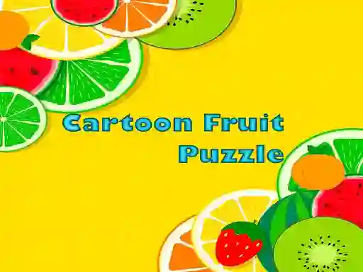 Spil Cartoon Fruit Puzzle online