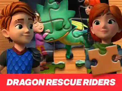 Spil Dragon Rescue Riders Jigsaw Puzzle online