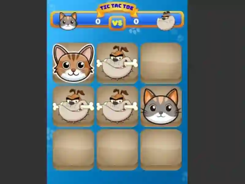 Spil Tic Tac Toe Cat online