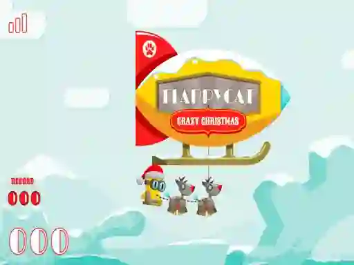 Spil FlappyCat Crazy Christmas online
