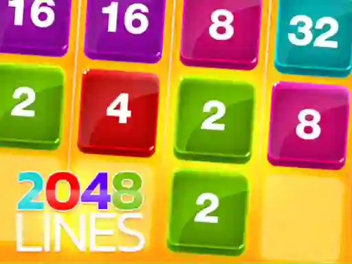 Spil 2048 Lines online