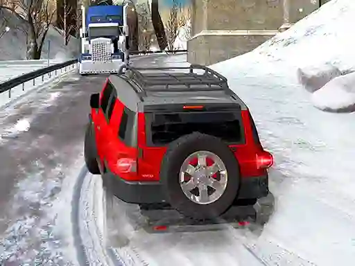 Spil Heavy Jeep Winter Driving online