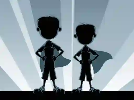 Spil Little Superheroes Match 3 online