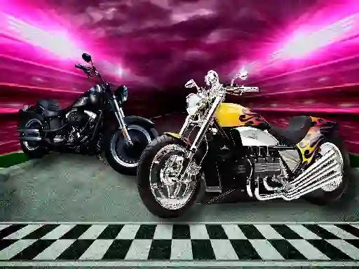 Spil Motorbike Puzzle Challenge online