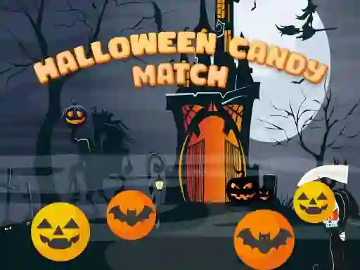 Spil Halloween Candy Match online