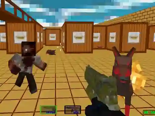 Spil Pixel Swat Zombie Survival online