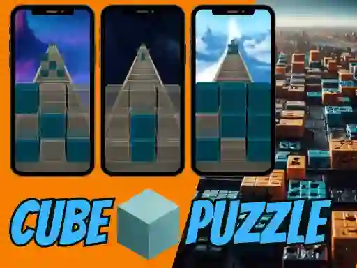 Spil Cube Puzzle online
