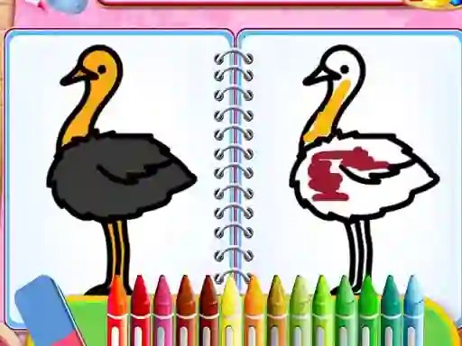 Spil Coloring Birds Game online