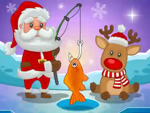 Spil Santa's Christmas Fishing online