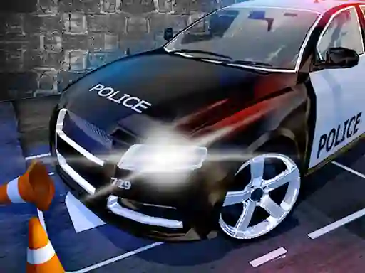 Spil Police Car Parking Mania Car Driving online