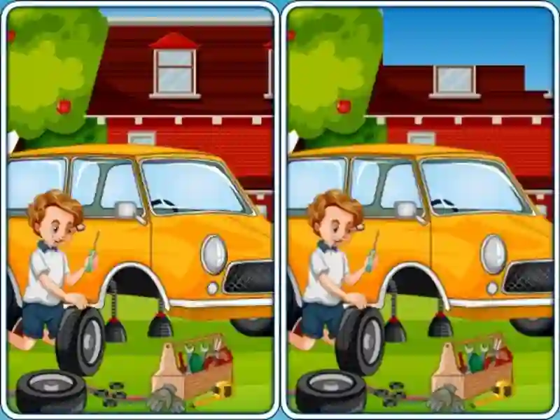 Spil Car Garage Differences online