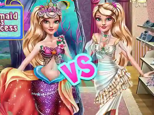 Spil Ellie Mermaid vs Princess online