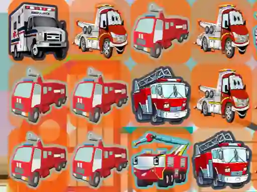 Spil Emergency Trucks Match 3 online