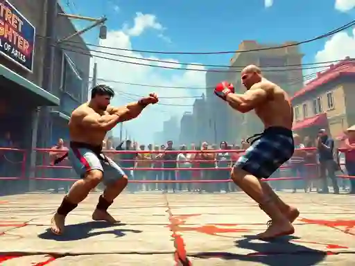 Spil Real Street Fighter 3D online