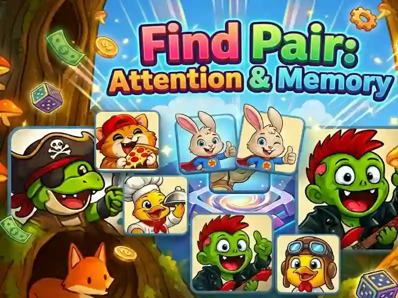 Spil Find Pair: Attention & Memory online