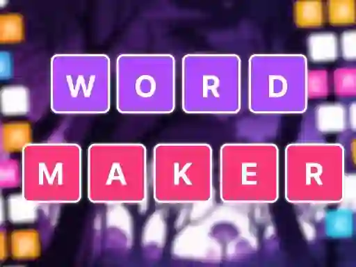Spil Word Maker online