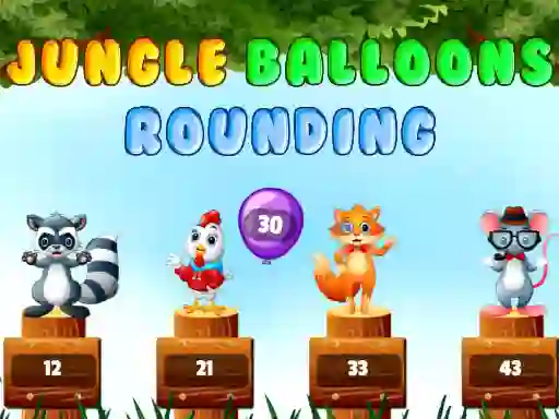 Spil Jungle balloons rounding online