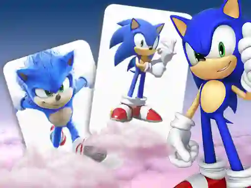 Spil Sonic Memory card Match online