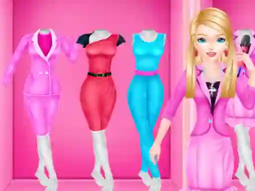 Spil Doll Career Outfits Challenge online