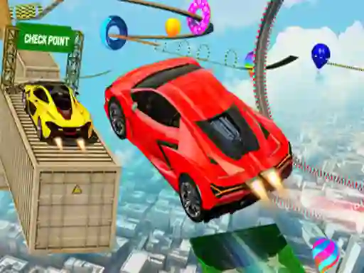 Spil Crazy Car Stunt Descent GT online