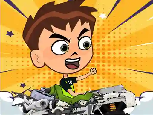 Spil Ben 10 Crazy Truck online