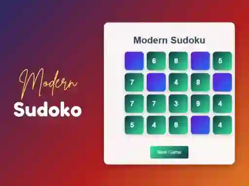 Spil Modern Sudoku online