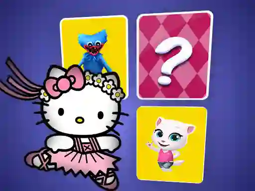 Spil Hello Kitty Memory Card Match online