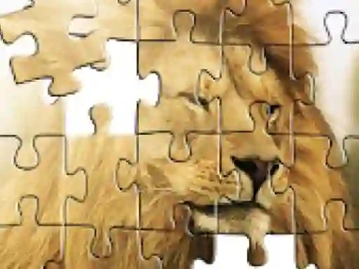 Spil Lion King Jigsaw Puzzle online