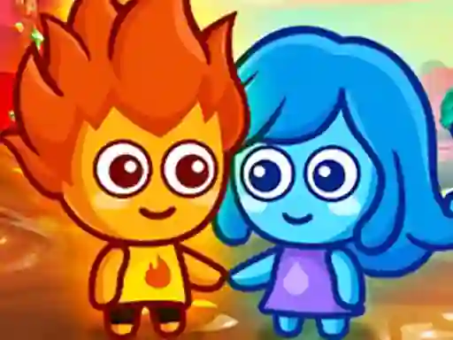 Spil Lava Boy And Blue Girl online