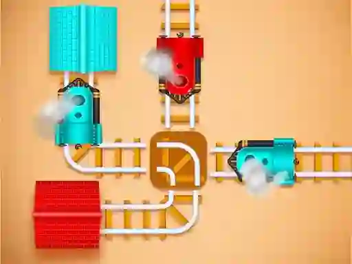 Spil Rail Maze Puzzle online