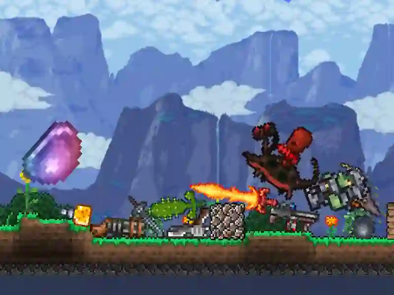 Spil Terraria Playground online