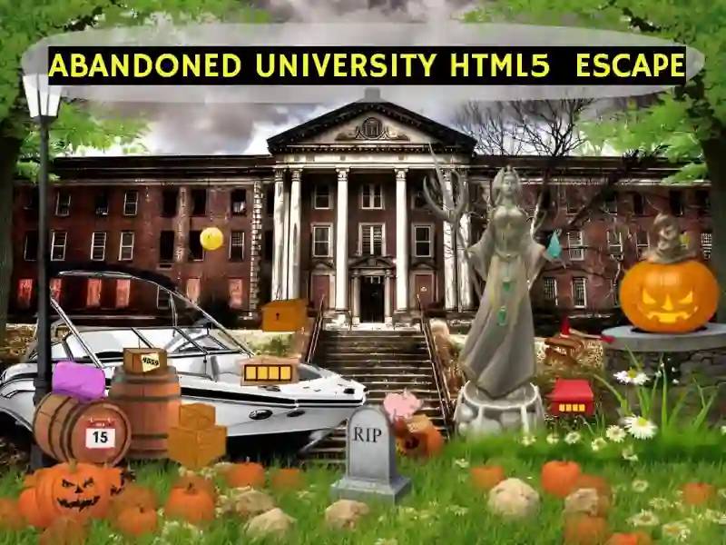 Spil Abandoned University Html5 Escape online