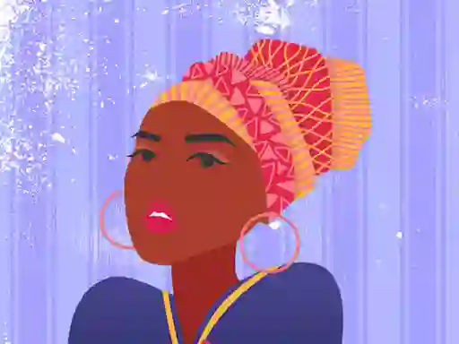 Spil African Princess Jigsaw online