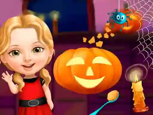 Spil Sweet Baby Girl Halloween Fun online