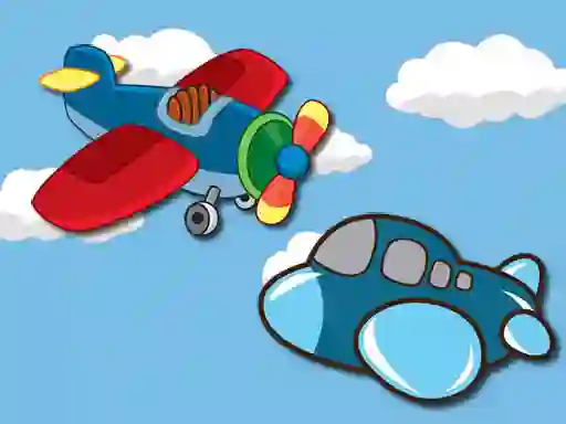 Spil Airplanes Coloring Pages online
