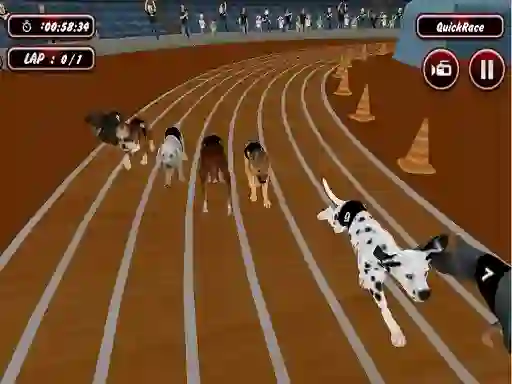 Spil Crazyl Dog Racing Fever online